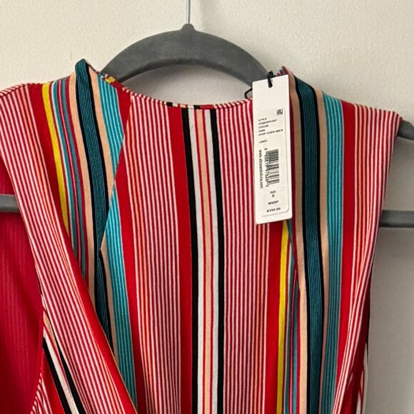 Alice + Olivia Dresses & Skirts - ALICE & OLIVIA - MULTI STRIPE SLEEVELESS